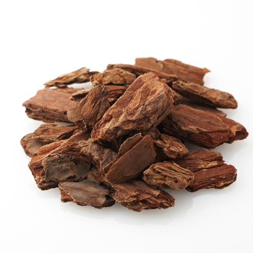 広葉樹皮チップ